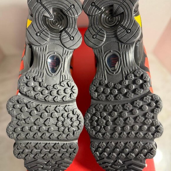 Nike Shox TL Shoes Black University Red Amarillo AV3595-004 Sz:12 | NWB no lid - Picture 11 of 11